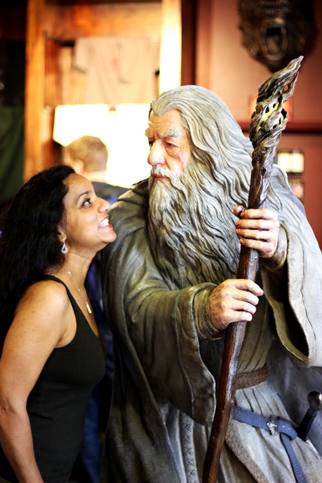 Malini meets a wizard