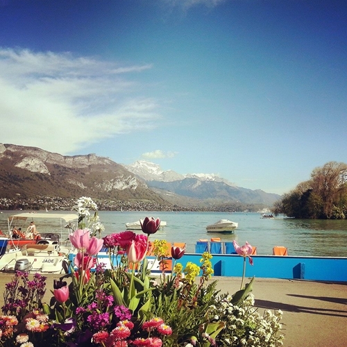 Malini and Mary in Annecy 2015