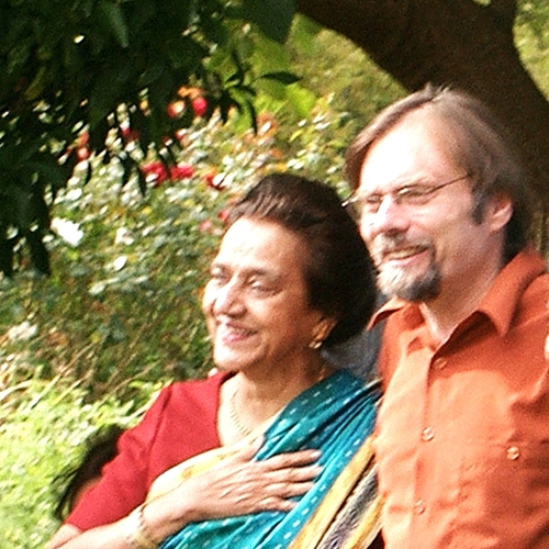 Greg and Mum at her 80th birthday